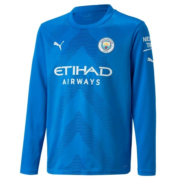 Thailandia Maglia Manchester City Portiere ML 22/23 Blu